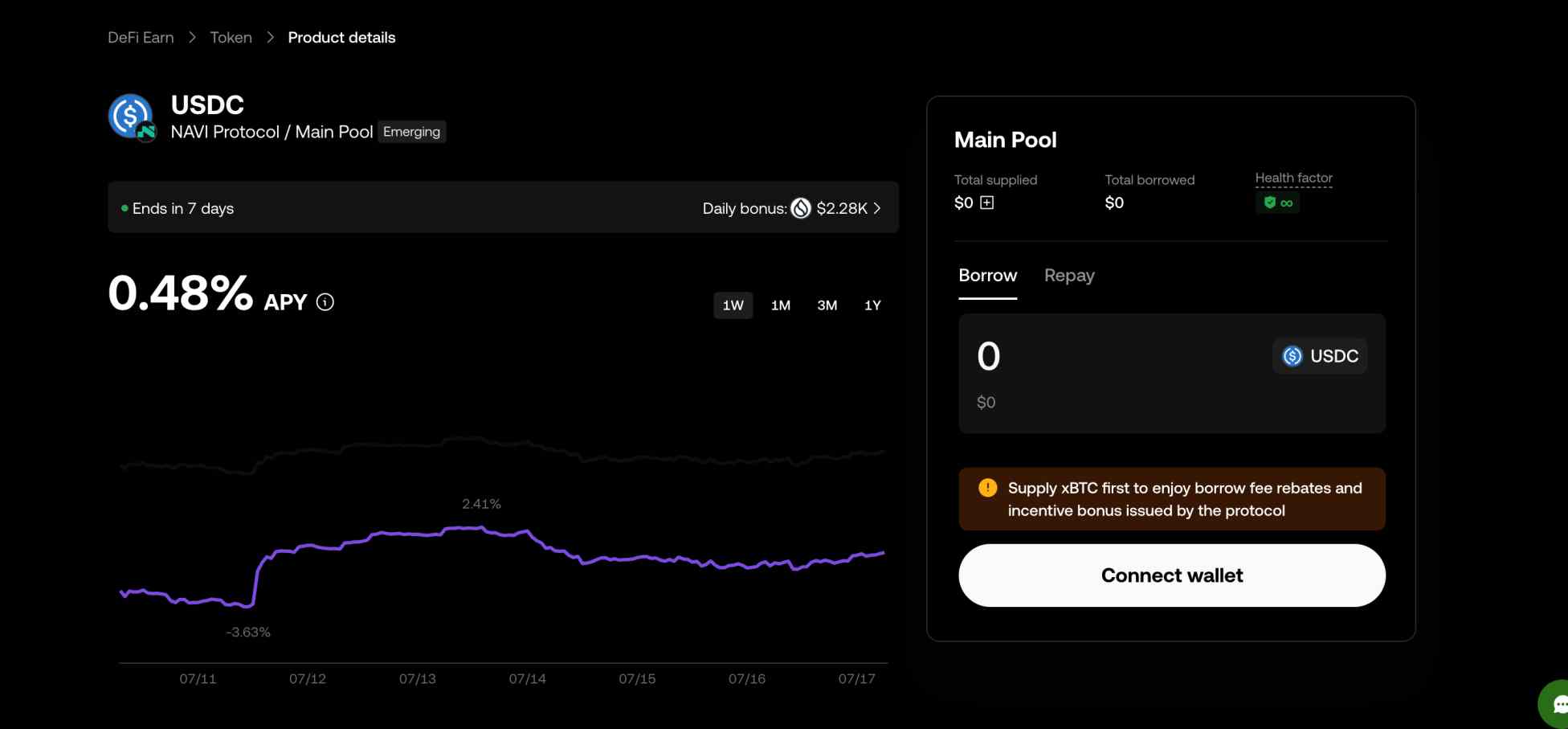 OKX Wallet loans