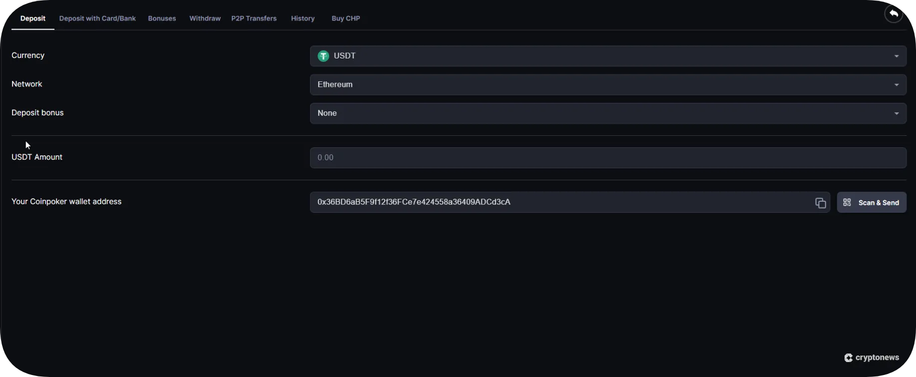 third step to trade dogecoin future is to fund your account