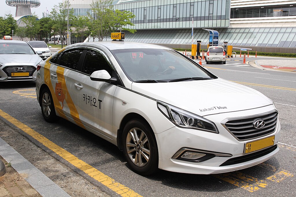 대전의 카카오택시 모습 (출처: Rickinasia [CC BY-SA 4.0])