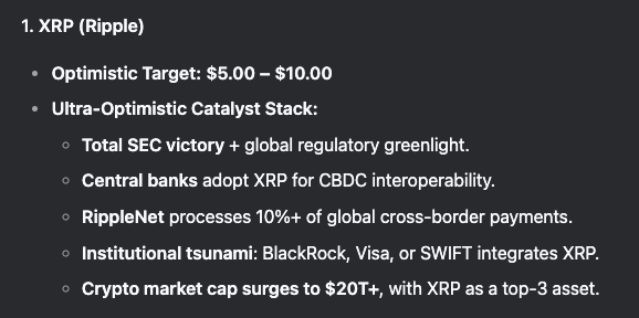 deepseek ai predicts xrp