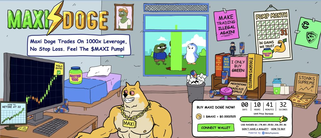 maxi doge kripto ön satışı