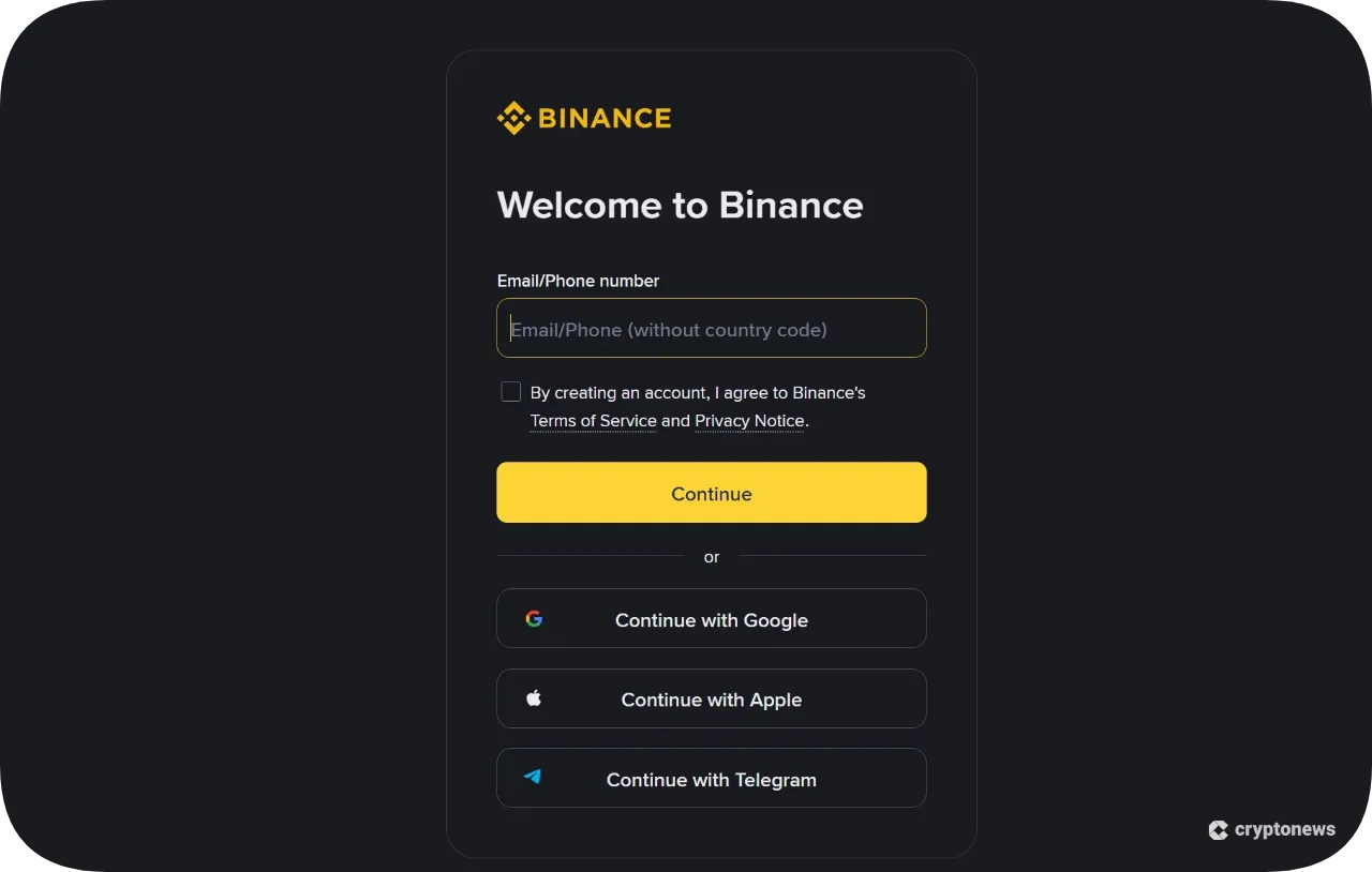 Create an Account and Complete KYC 