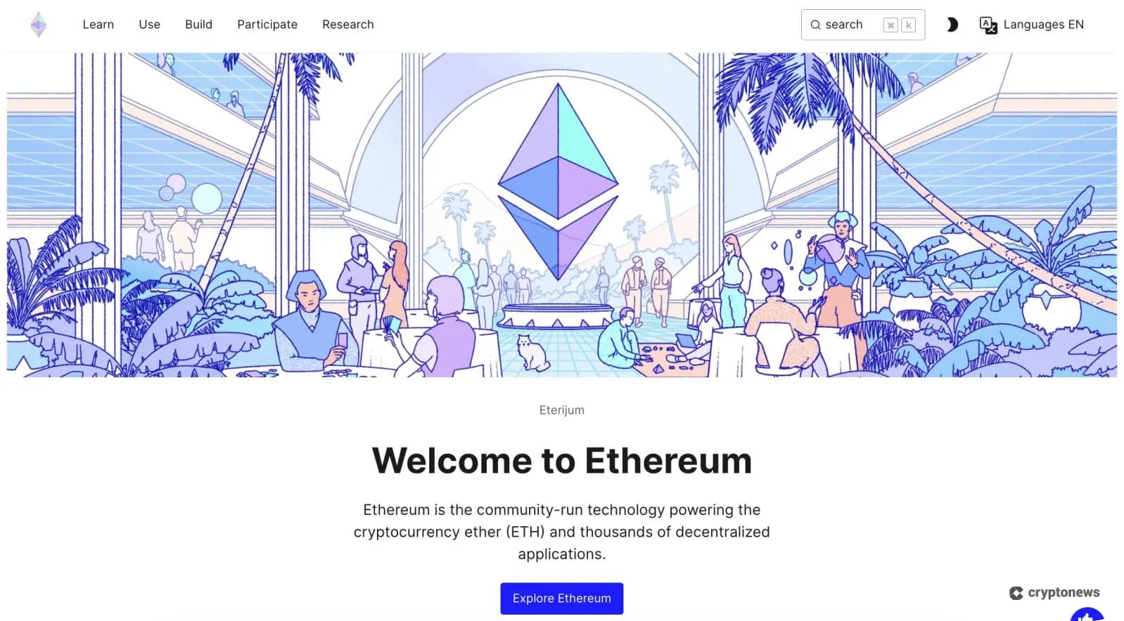 ethereum official website