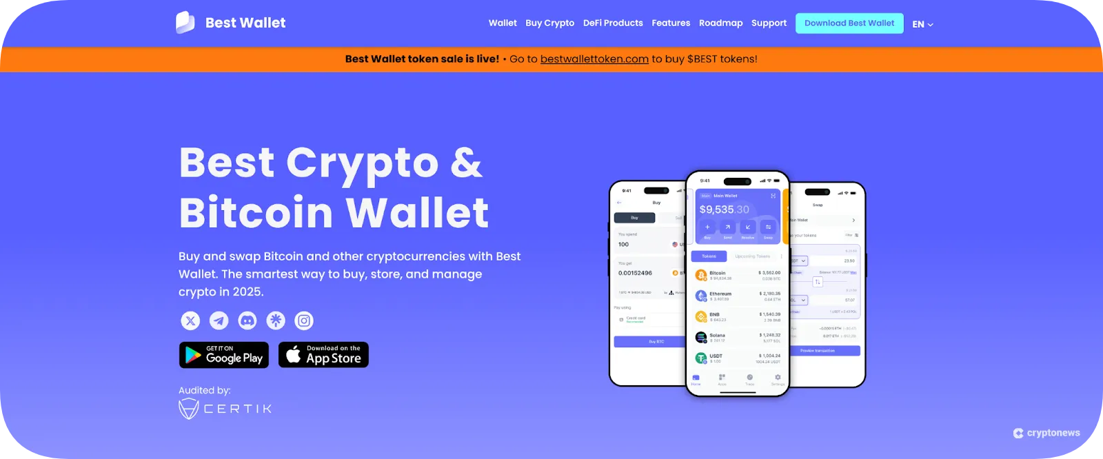 best wallet is one of the top Crypto Spot and Futures Trading Platform