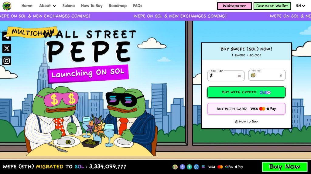Wall Street Pepe-Wee
