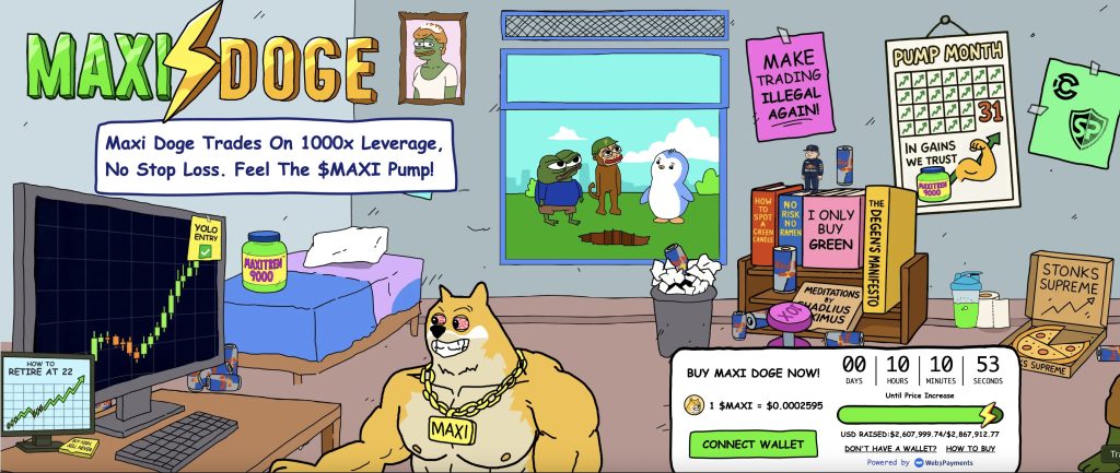 maxi doge ön satış sayfası