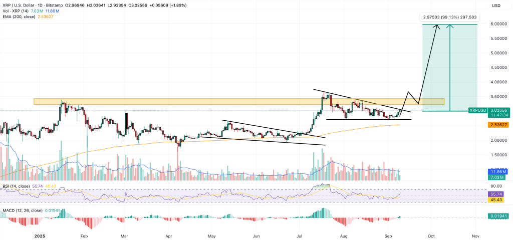 xrp fiyat grafiği