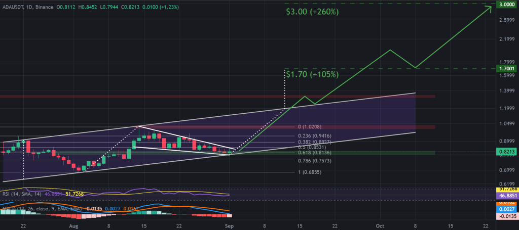 Cardano fiyat grafiği