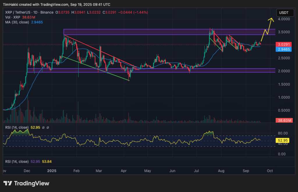 xrp fiyat grafiği