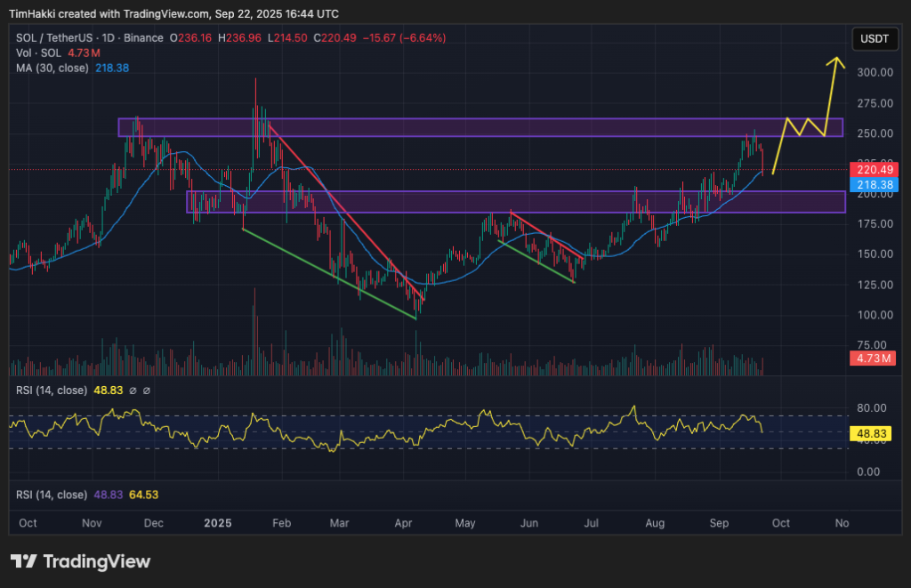 A graphic diagram for the price of the ground / usdt husband