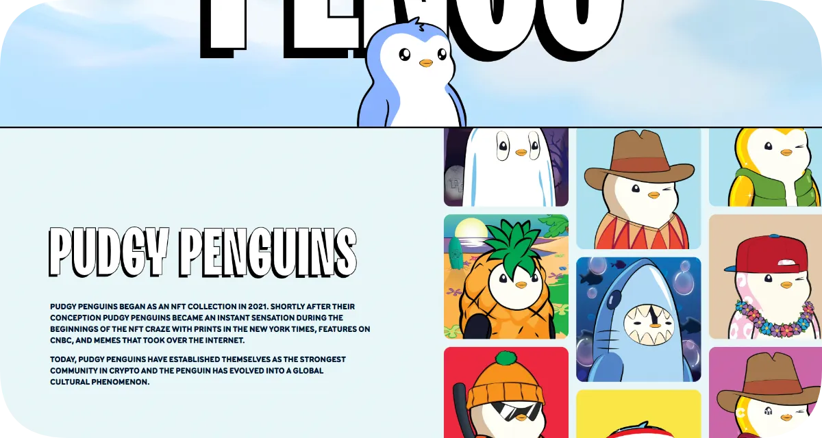 solana meme coin pudgy penguins pengu