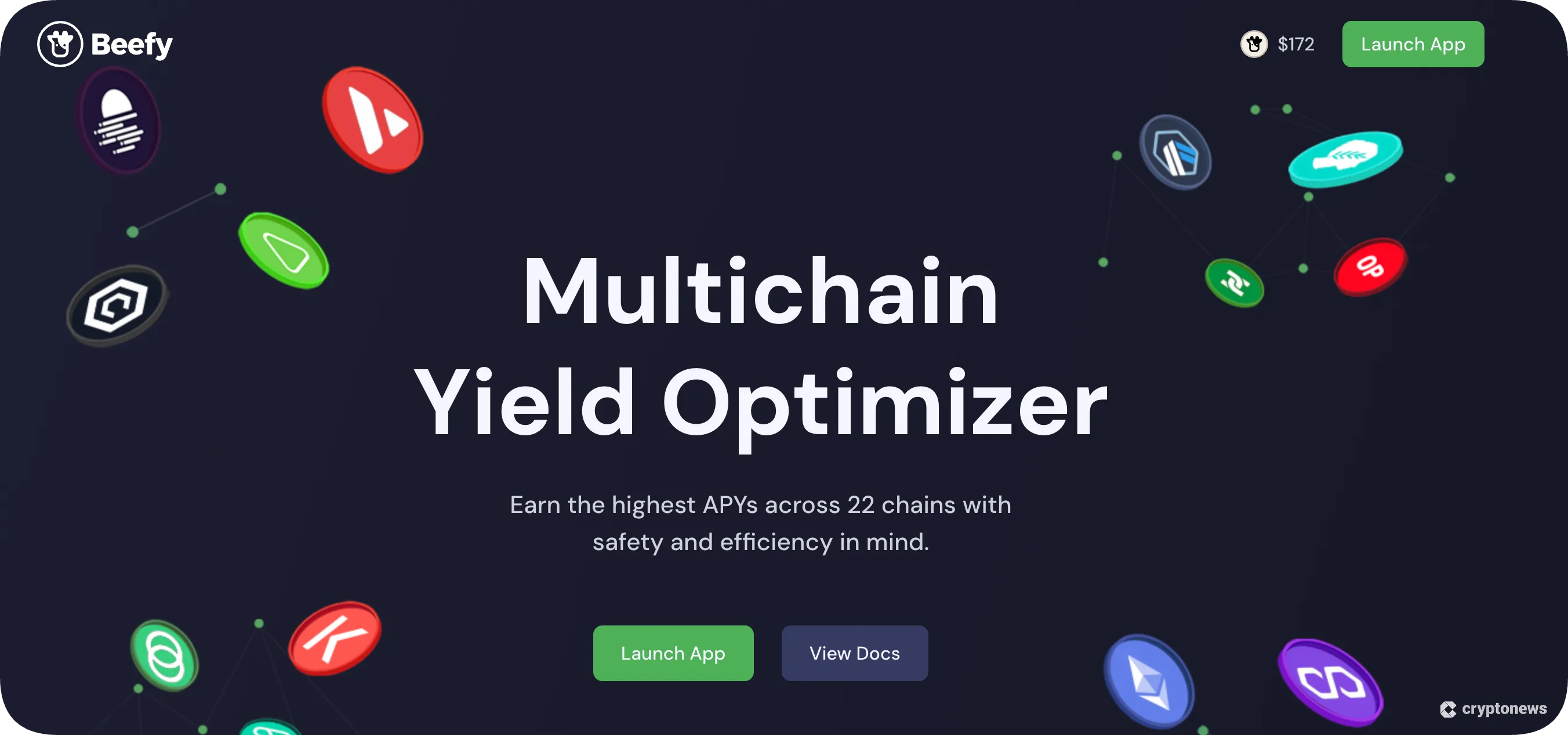 beefy Finance is a good defi yield farming platform