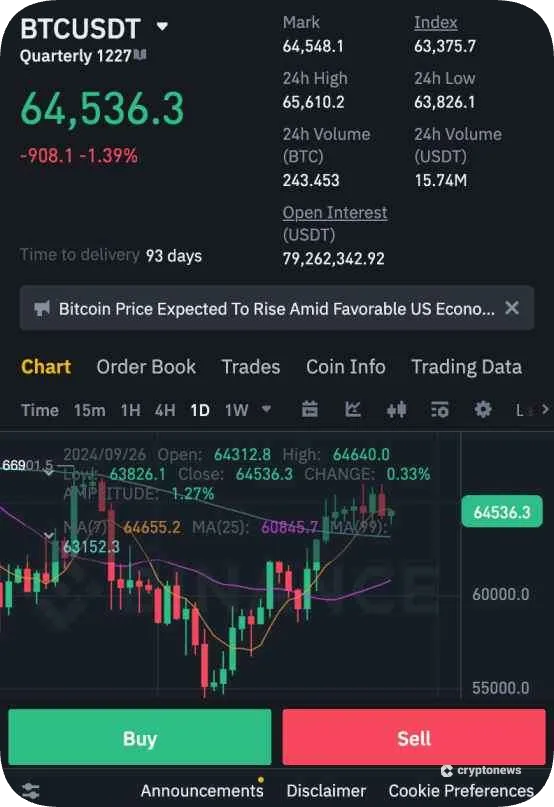 Binance app