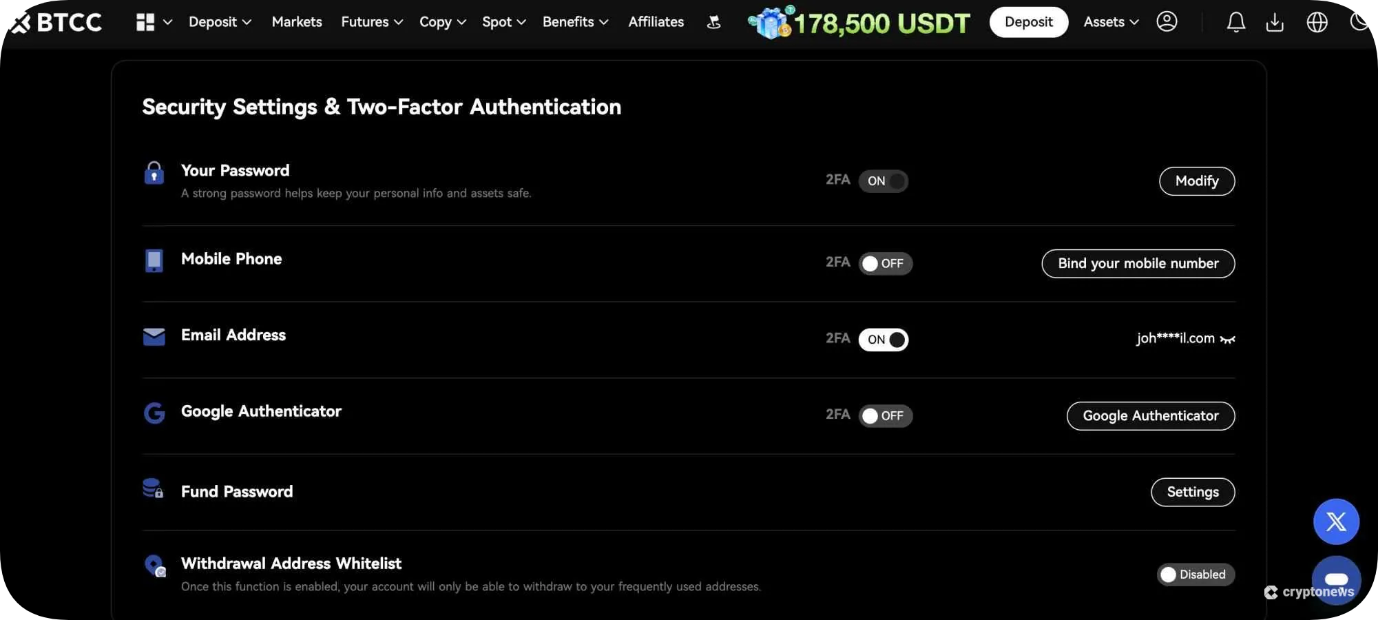 BTC Simplex