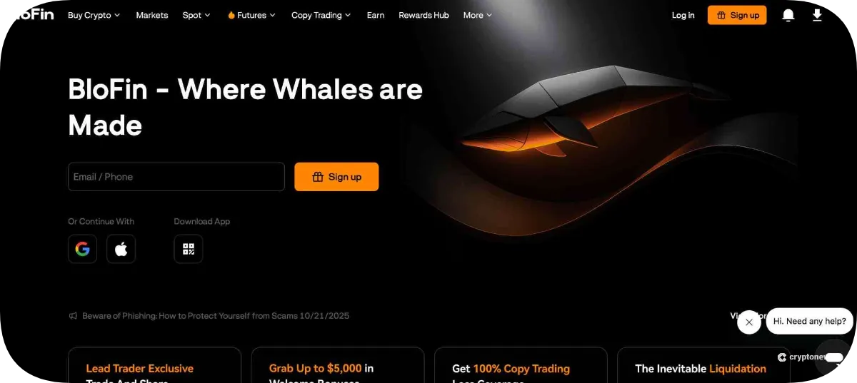 BloFin review