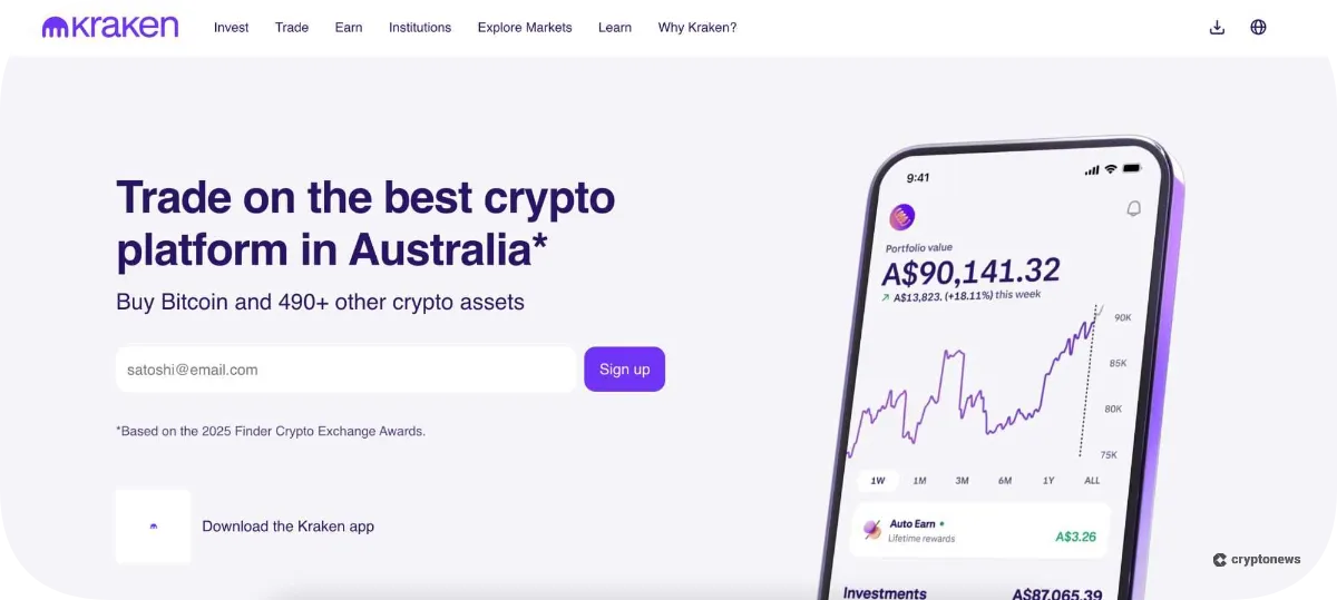 Kraken Australia review