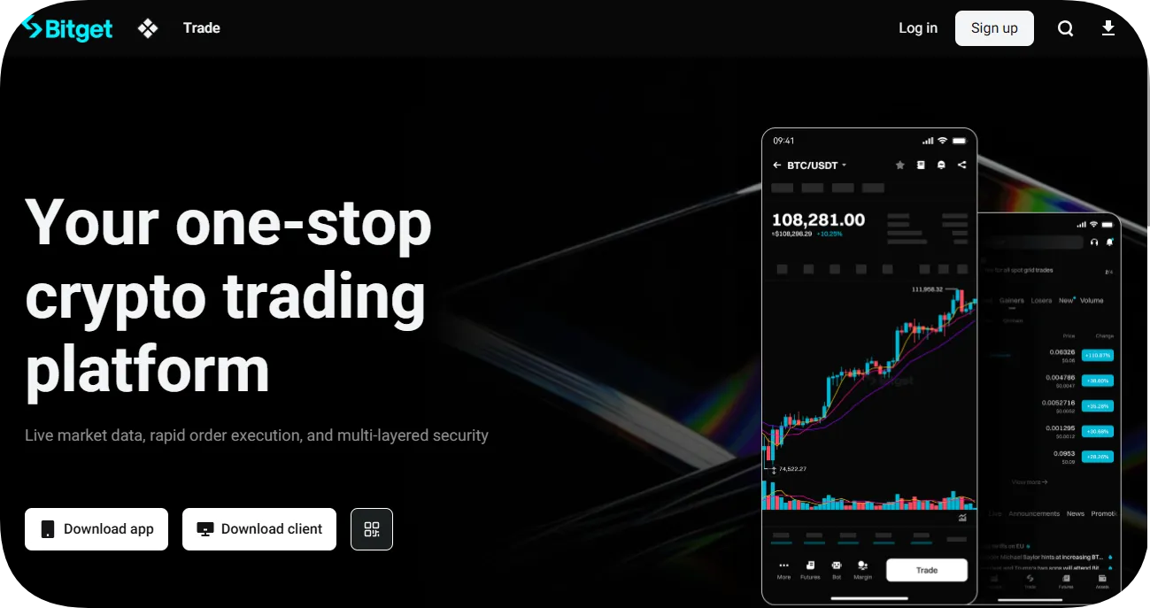bitget homepage