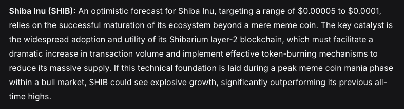 deepseek'ten shiba inu tahmini