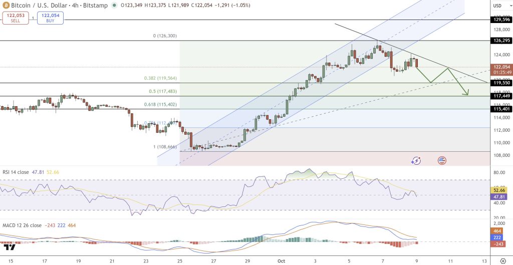 Currency Pairs Chart (BTC/USD)
