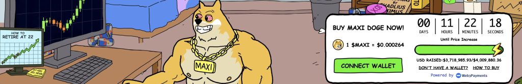 MaxiDog coins subscription data from its official website