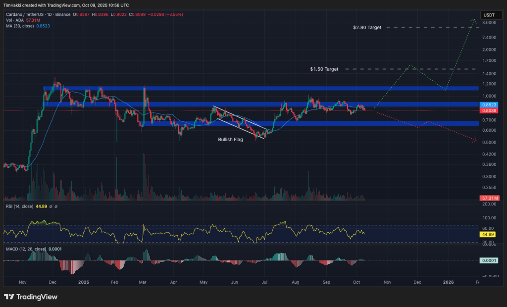 cardano fiyat grafiği