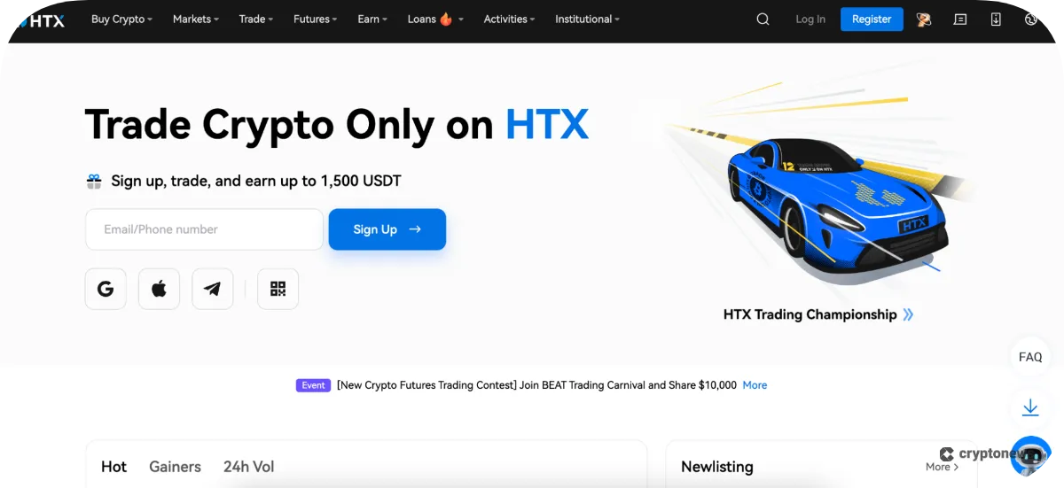 htx hompage