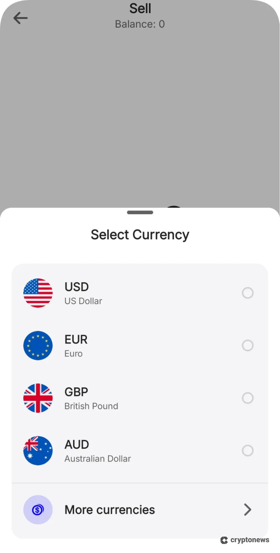 cryptocurrency fiat