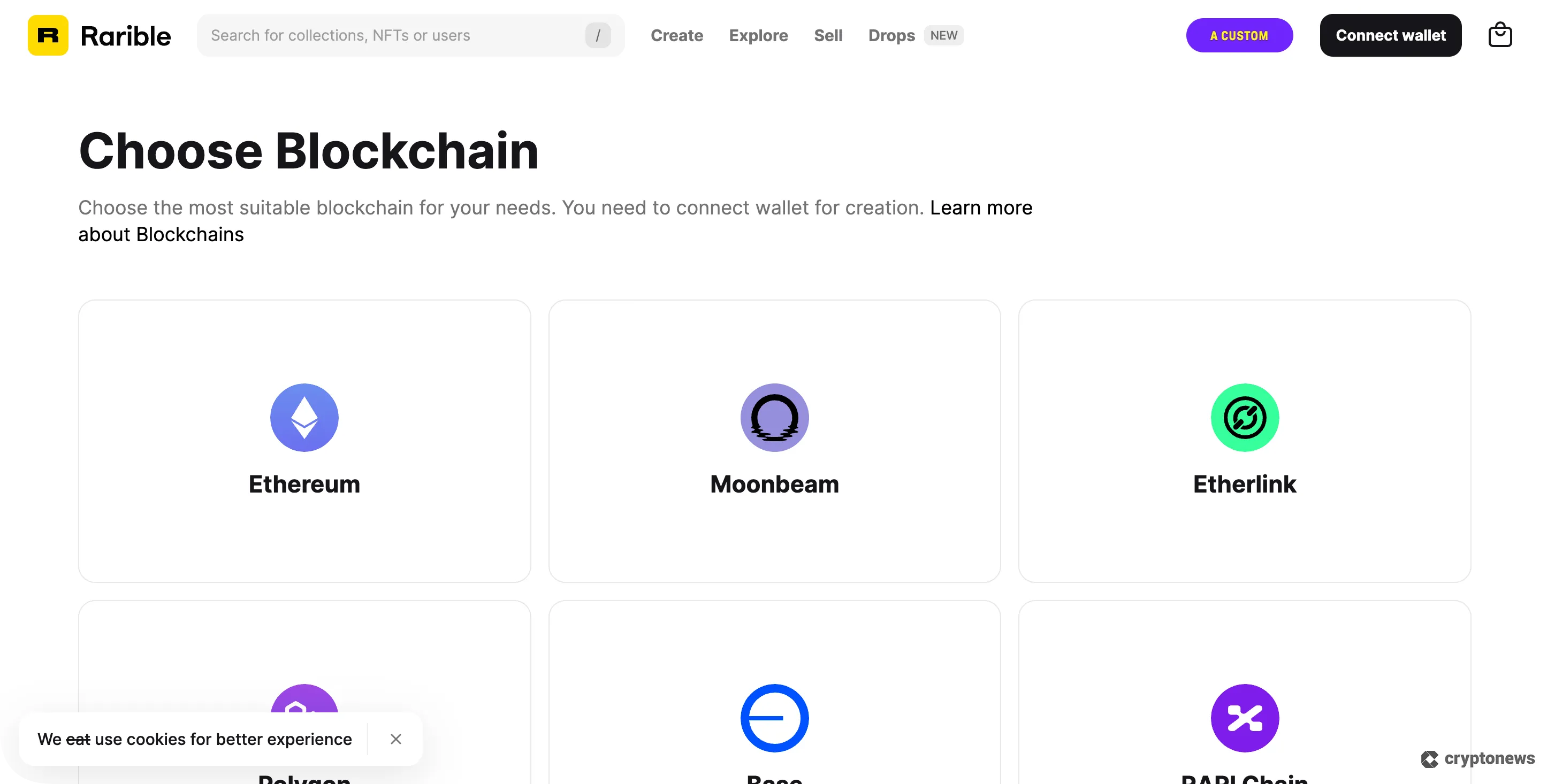 choose a blockchain
