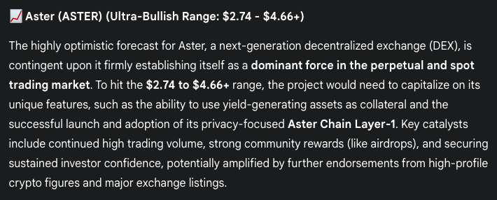gemini ai predicts astr