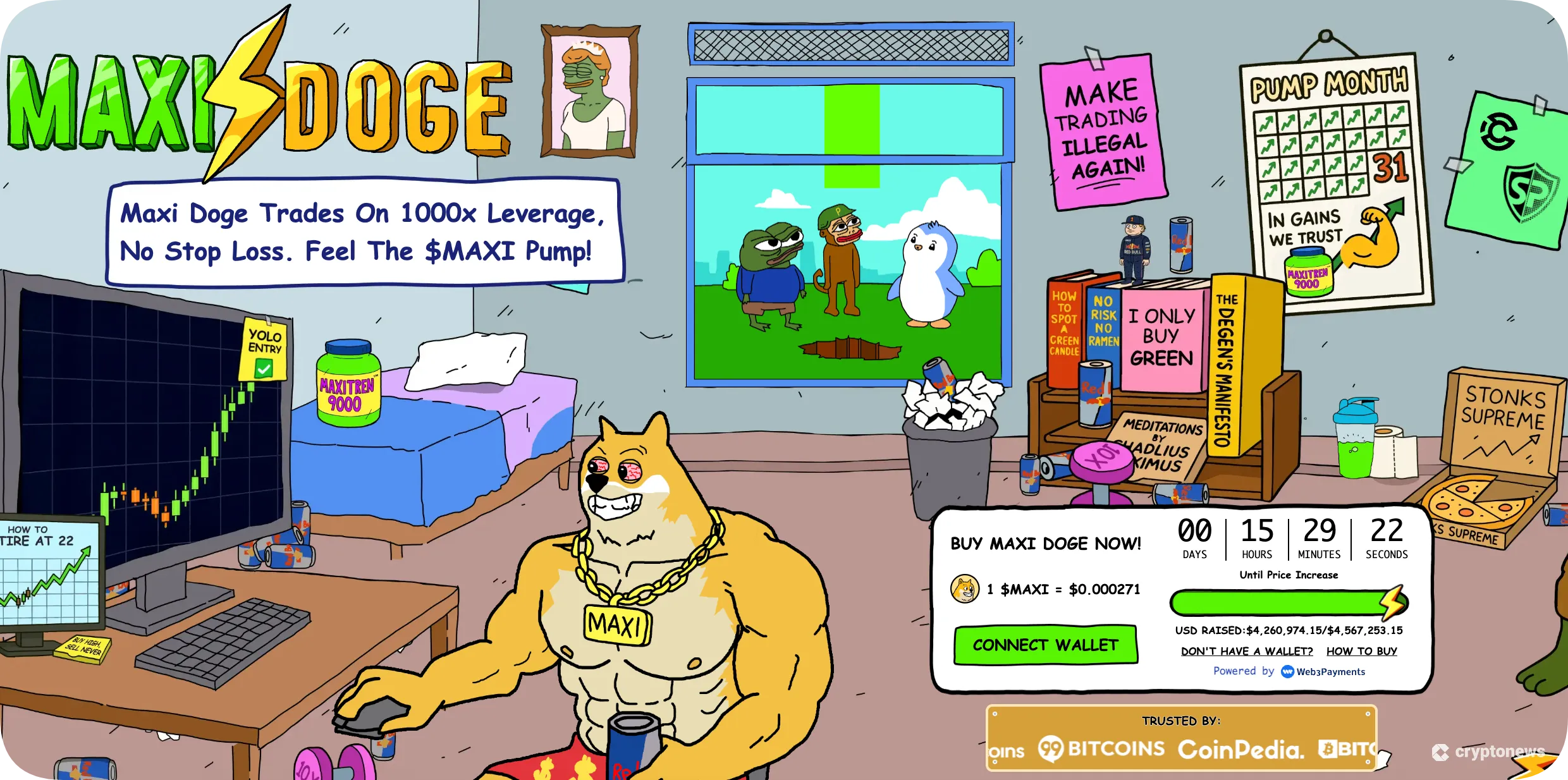 Max Doge, one of the cryptocurrencies that could potentially explode
