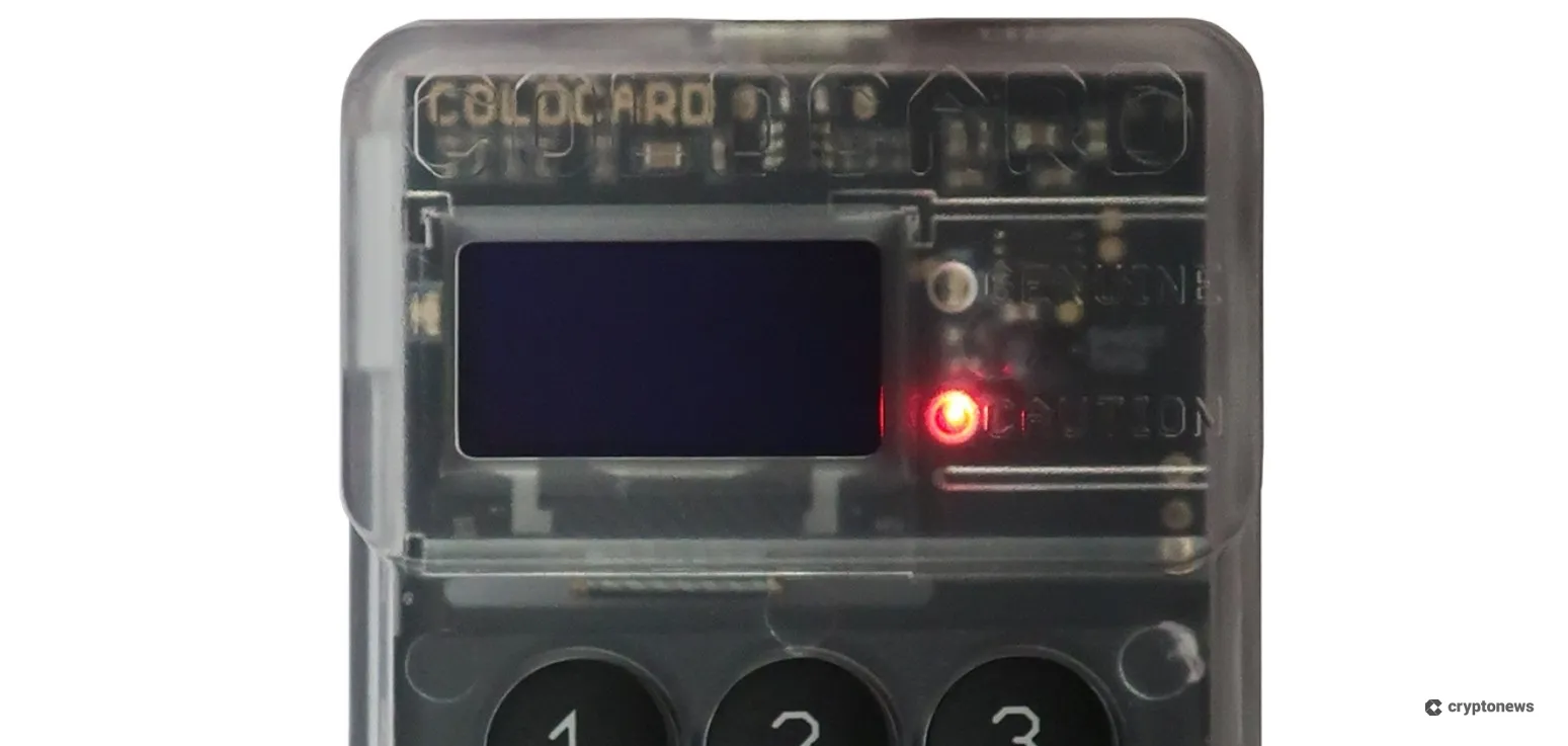 coldcard firmware integrity indicator
