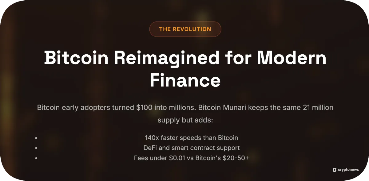 Bitcoin Munari revolution