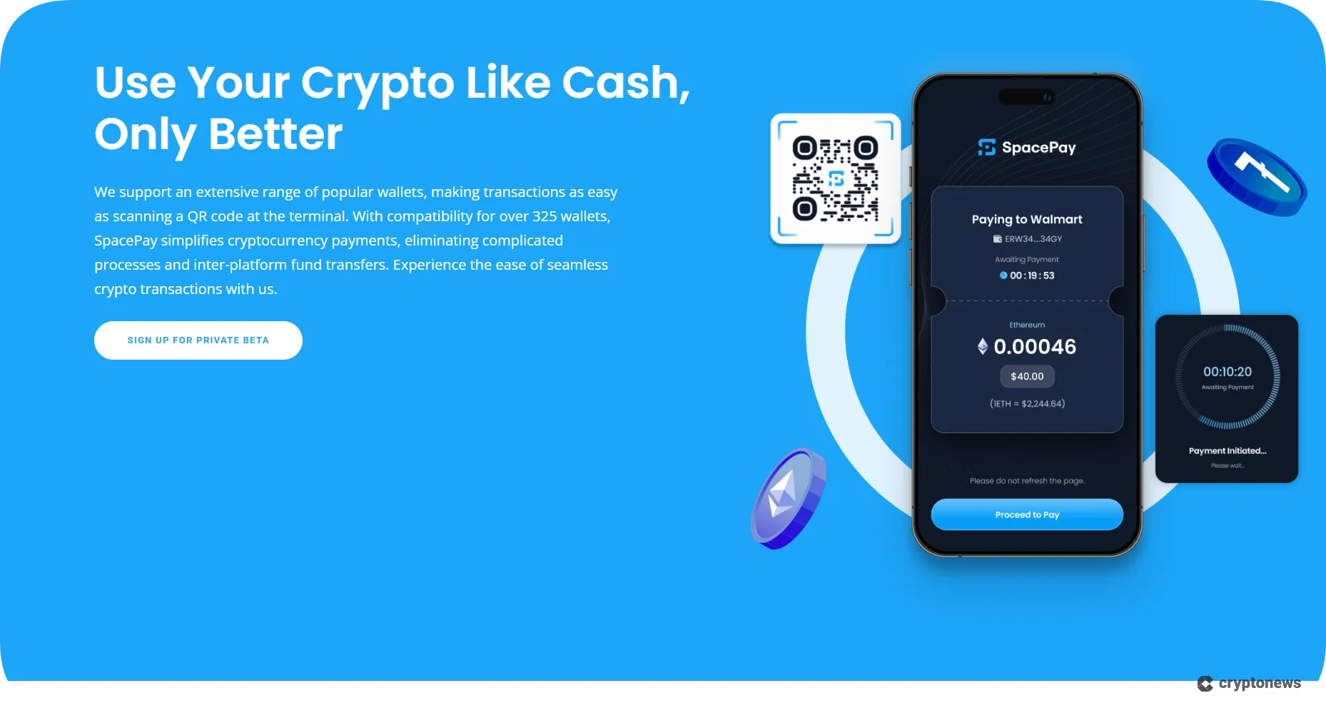 spacepay price prediction wallets
