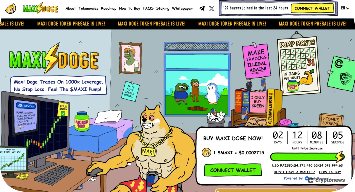 MaxiDoge Presale