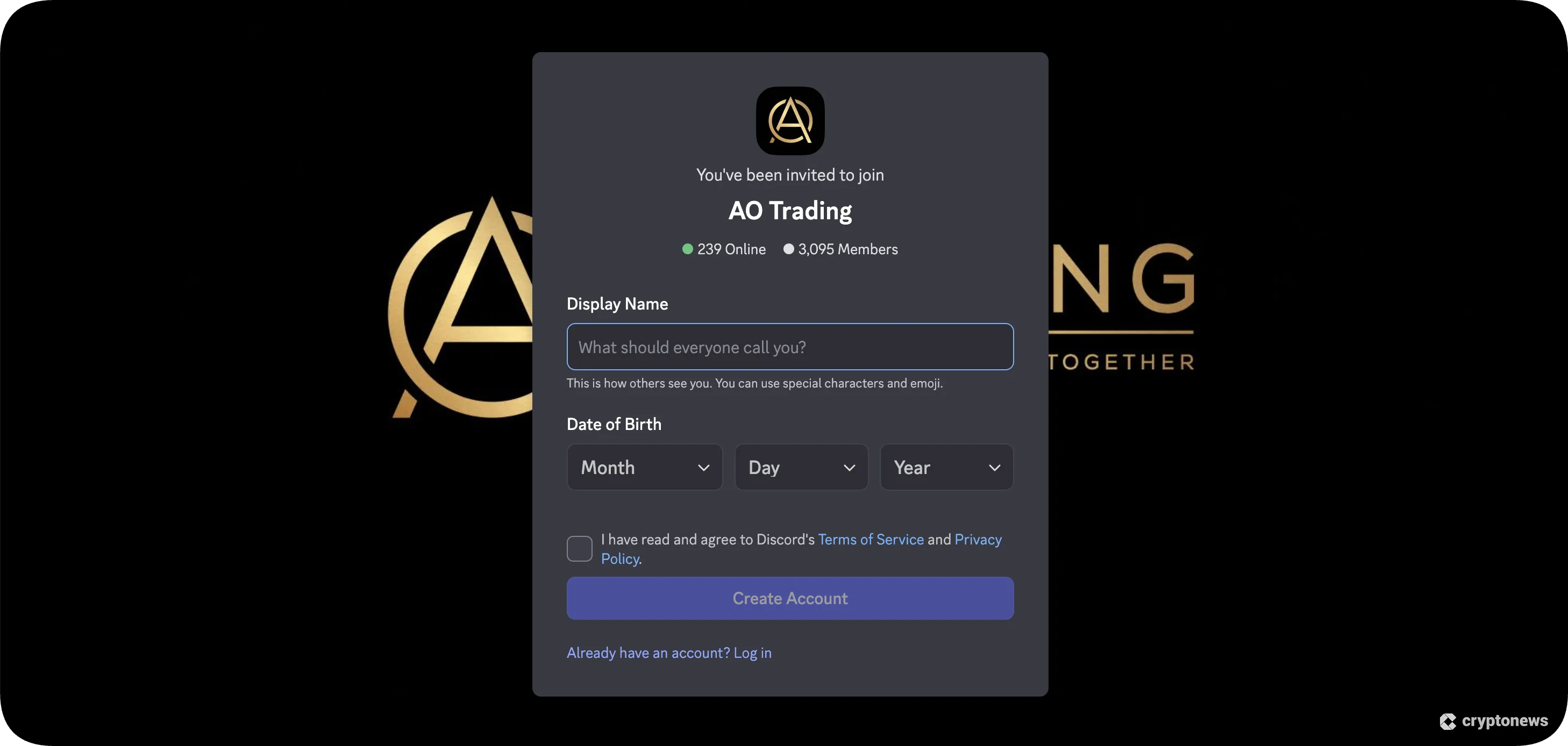 AO trading discord channel