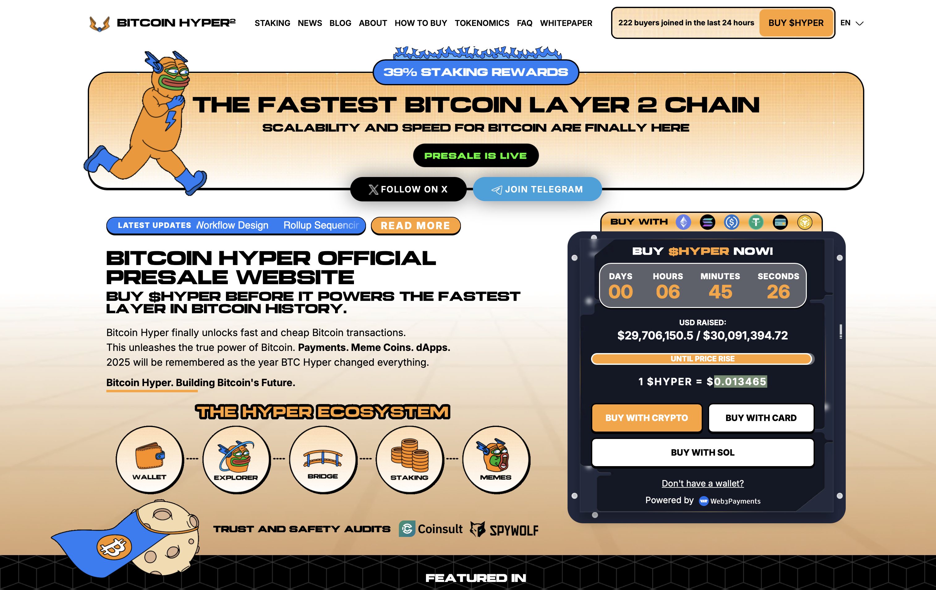 Bitcoin Hyper website - Best Altcoin To Buy Today That Could 100x in 2026.