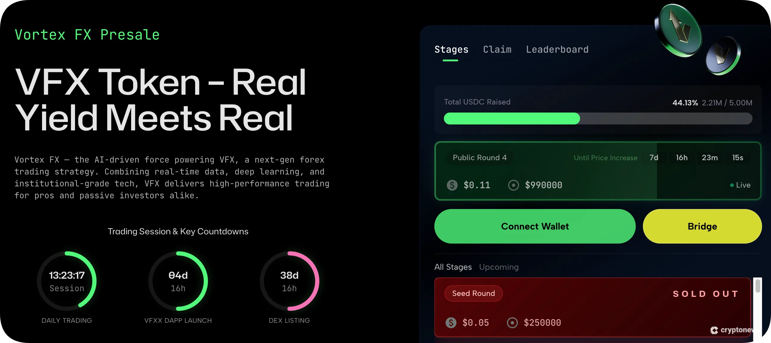 VFX presale