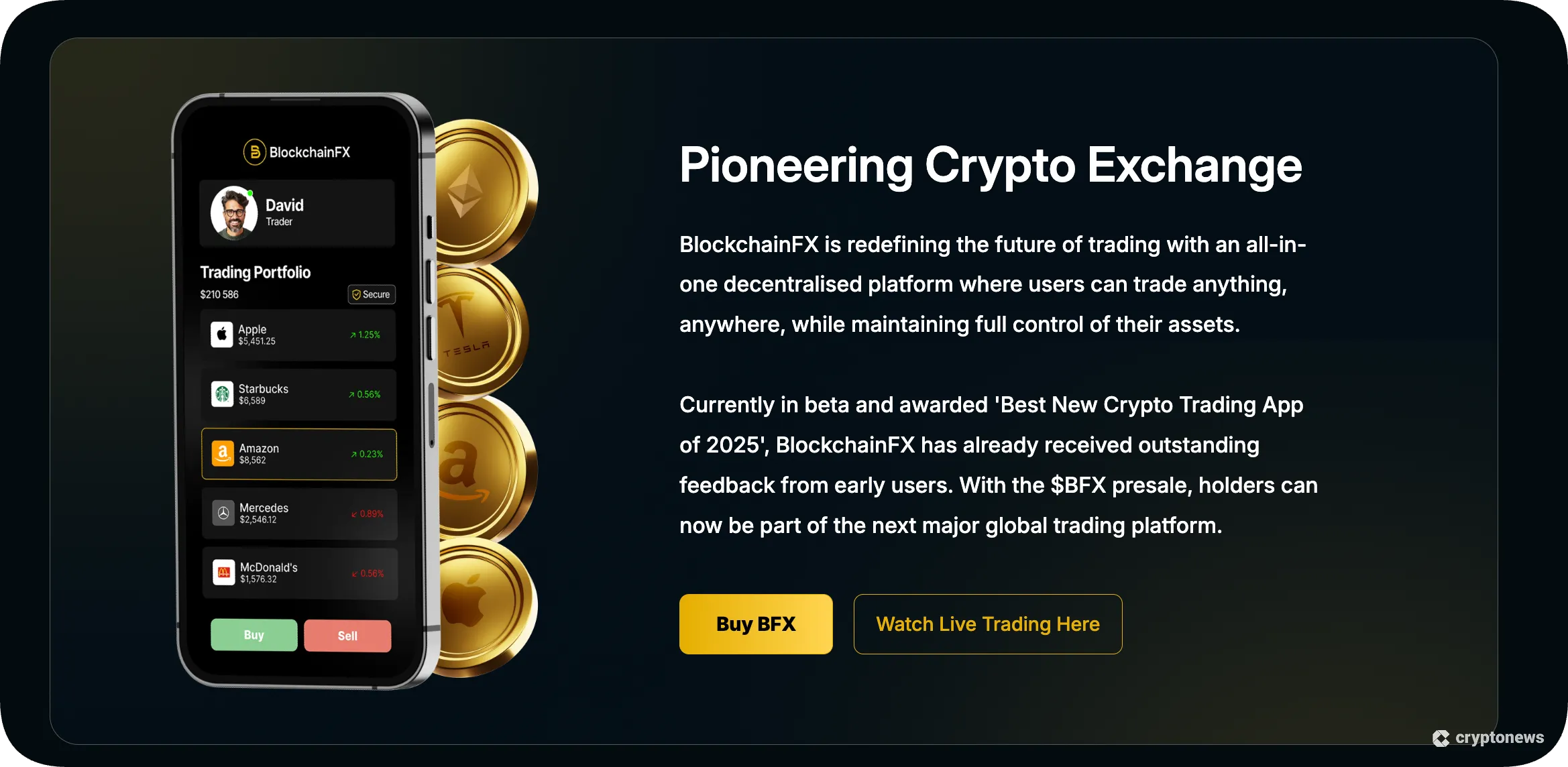 blockchainfx presale utility