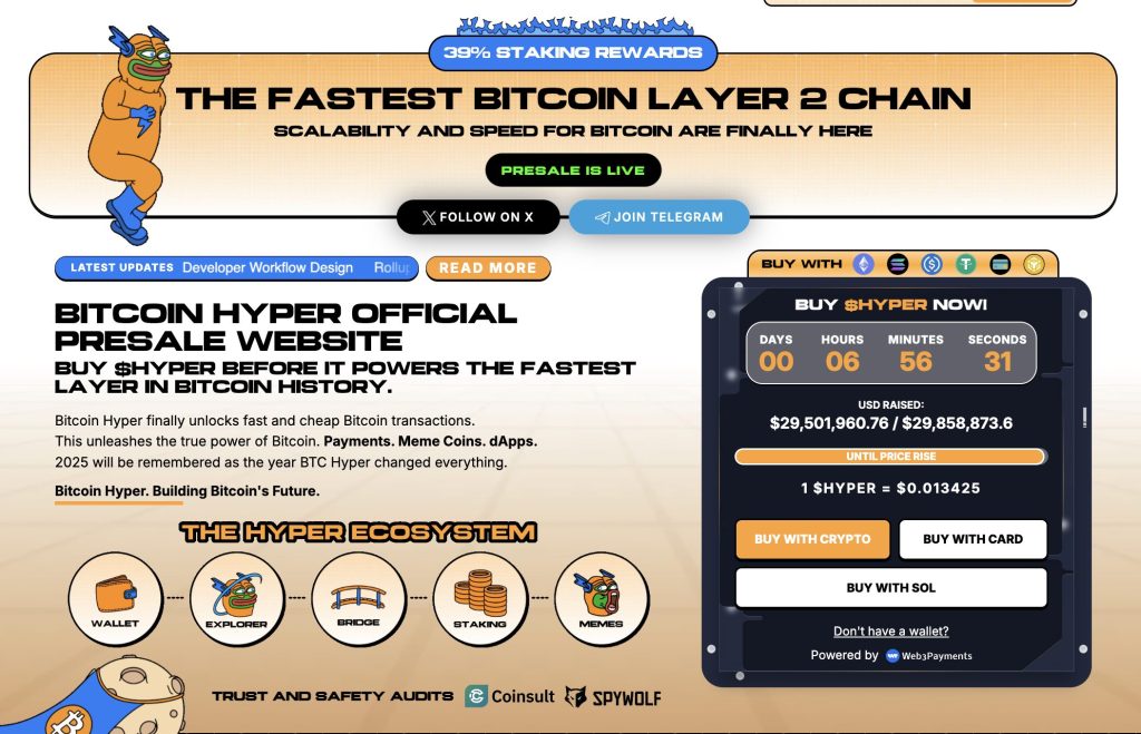 bitcoin hyper presale