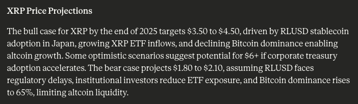 claude ai predicts xrp