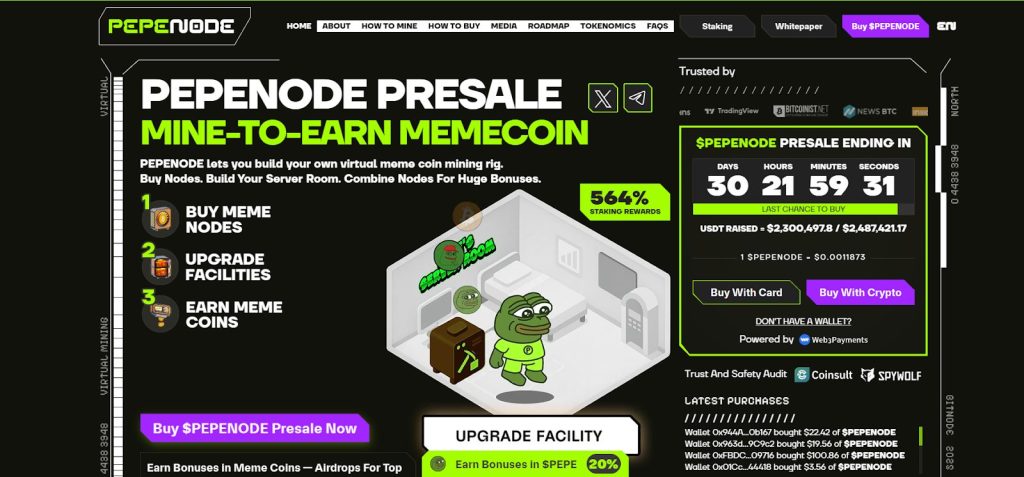 Pepenode presale