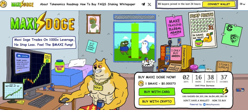 MaxI Doge Coin Proturter and Top Bags