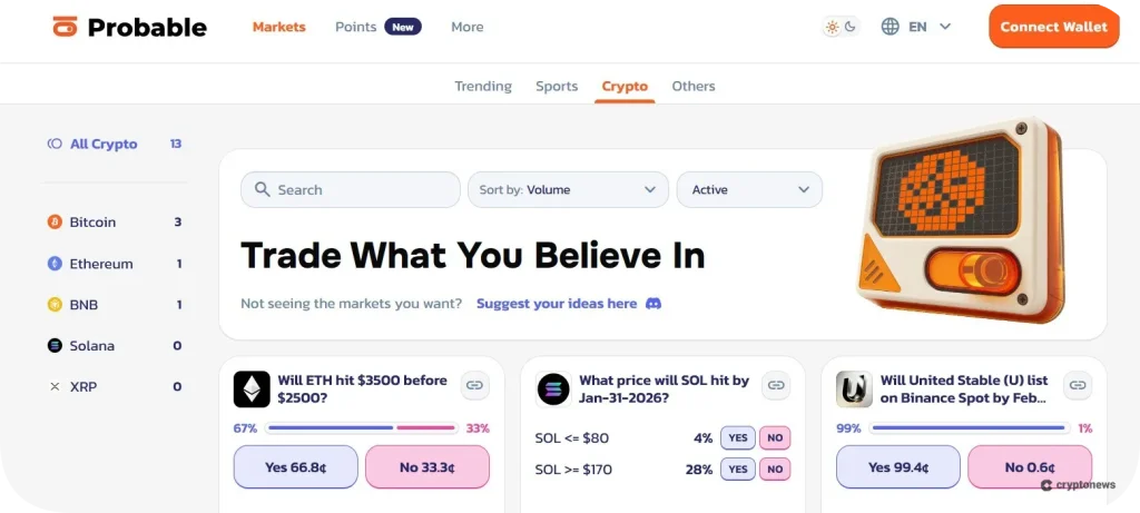pancakeswap prediction markets feature