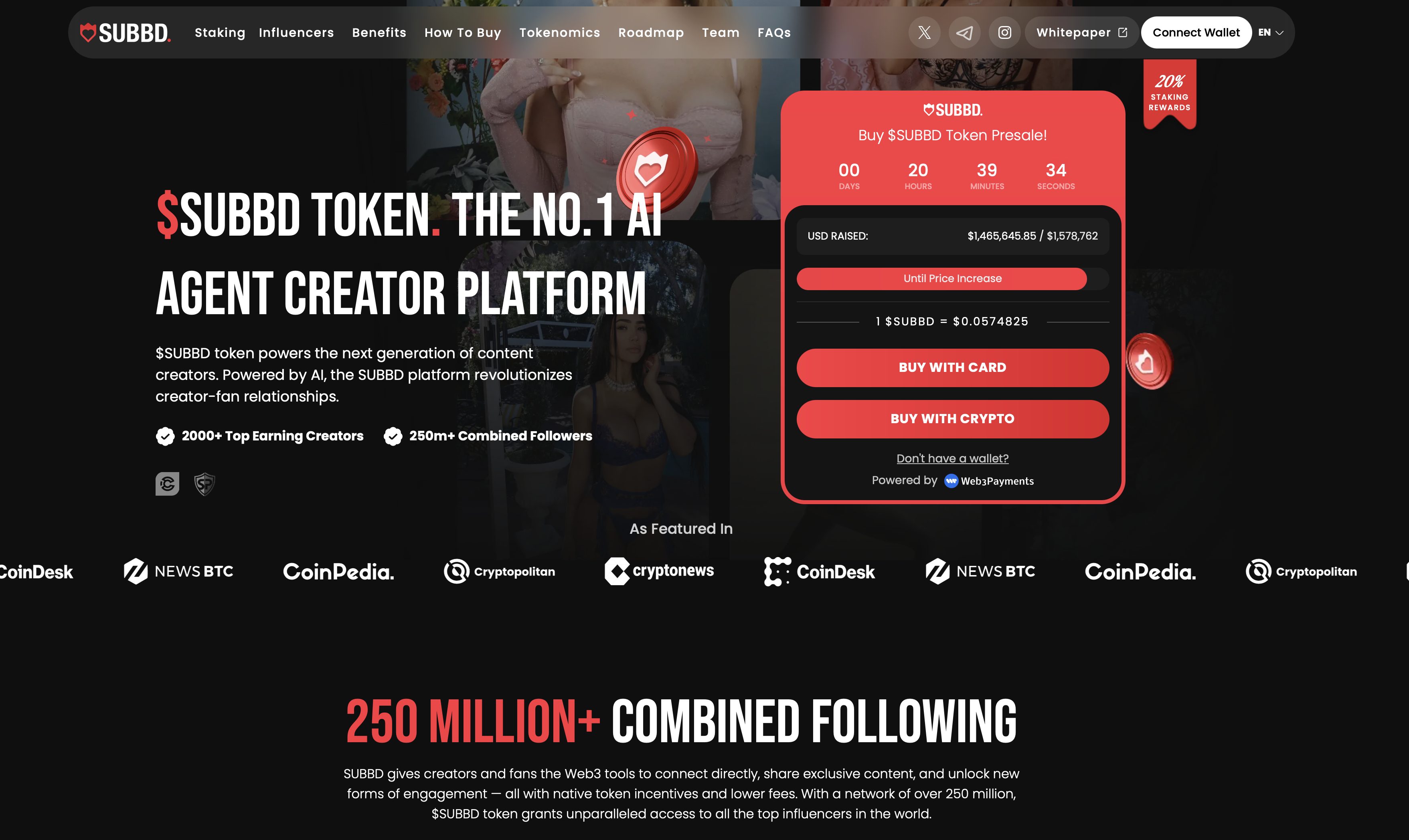 SUBBD website.