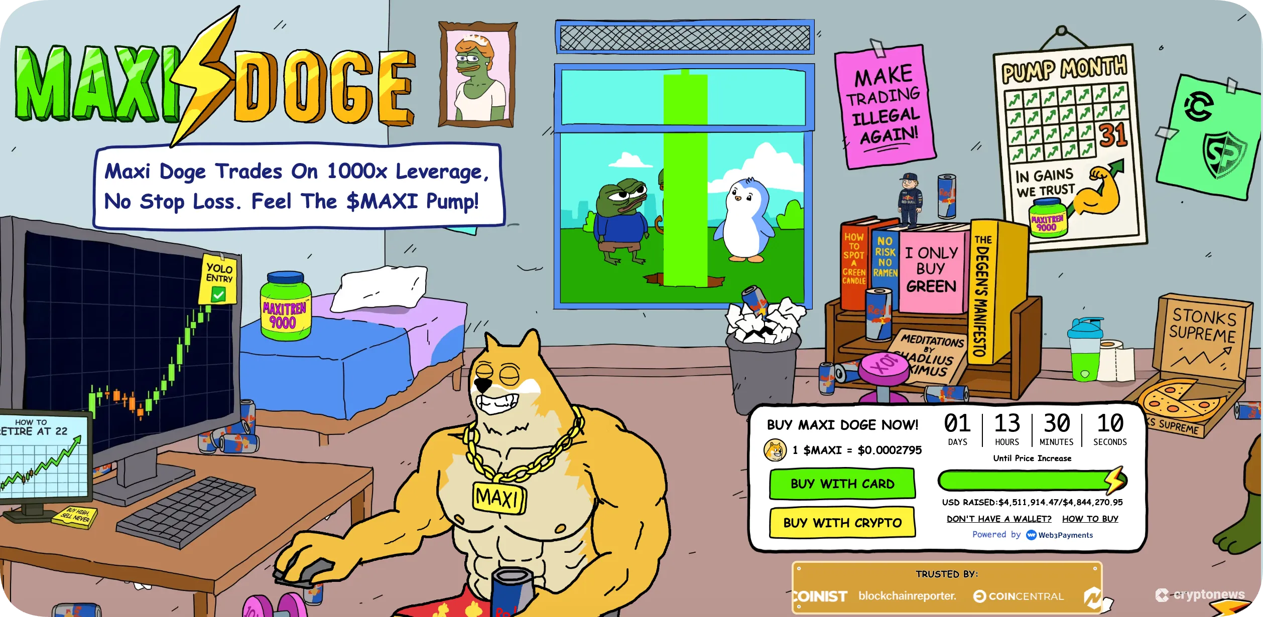 maxi doge presale january 2026 low cap crypto
