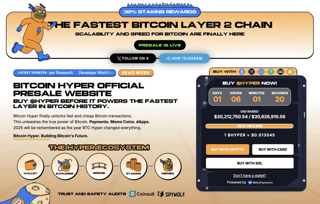 Bitcoin hyper presale