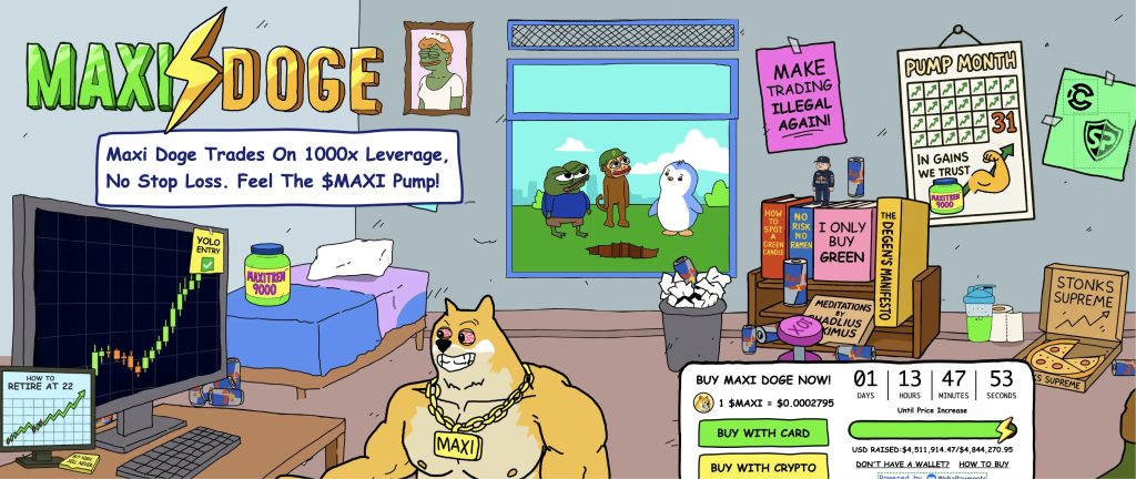 maxi doge presale