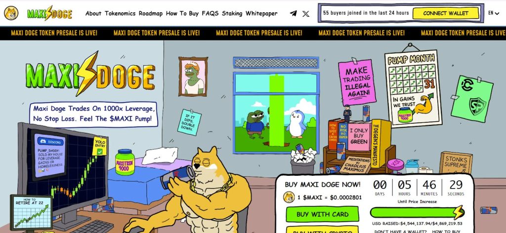 Maxidoge Banner