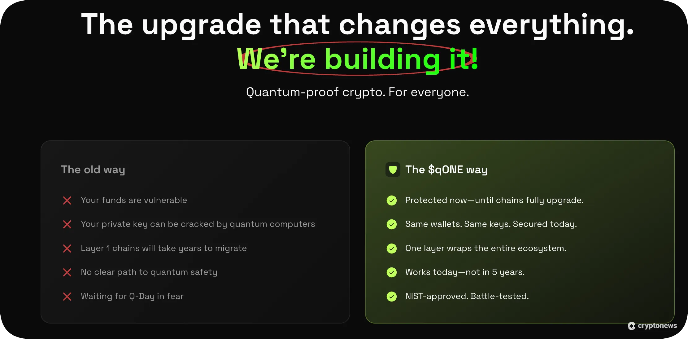 qONE token