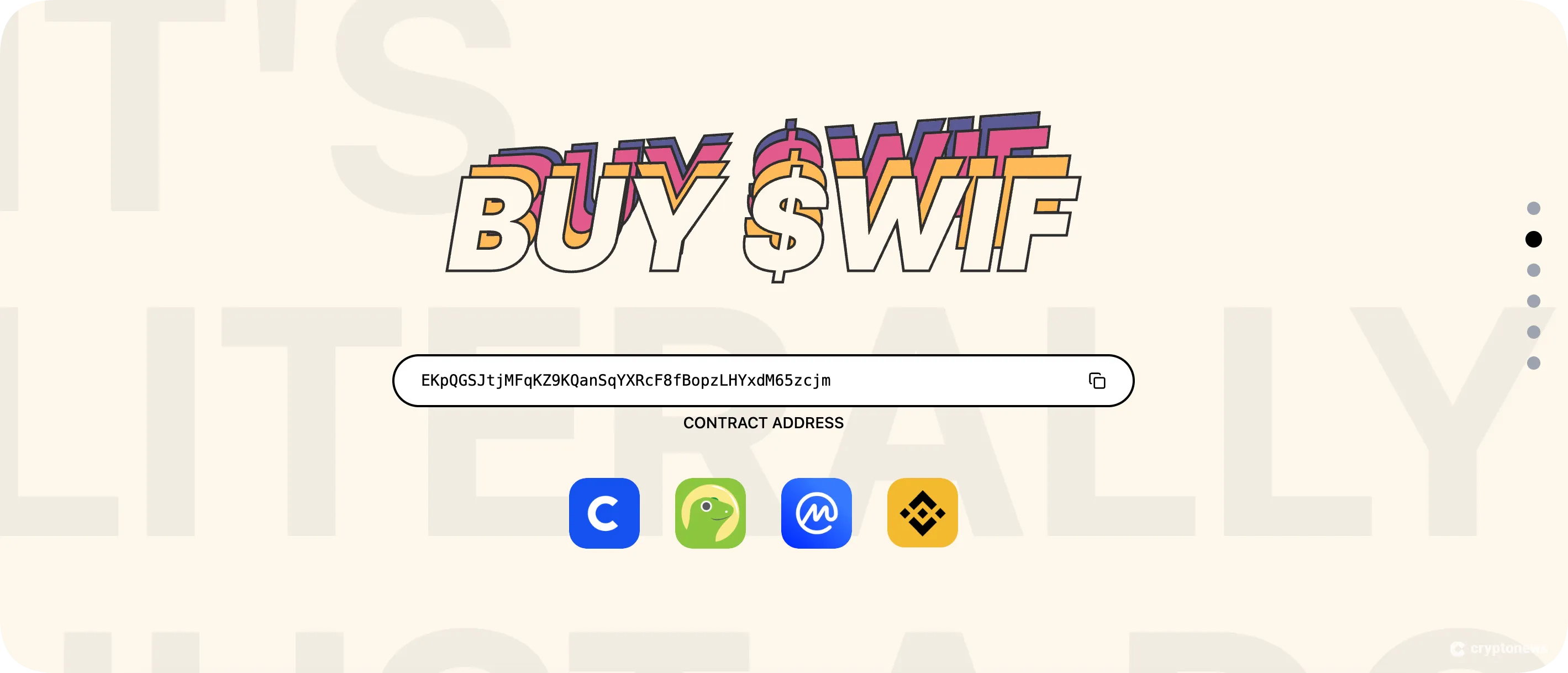 buy wif homepage